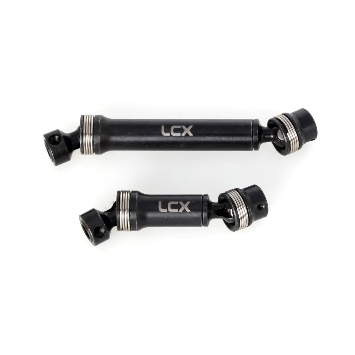 LCX Racing 1/18 RC Crawler Hard Steel Center Drive Shafts for Traxxas TRX4M K10 Upgrades Parts Accessories