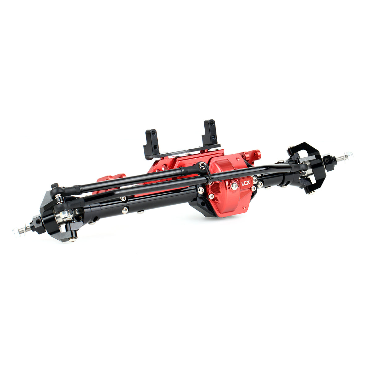 LCX Racing 1/10 RC Car CNC Aluminum AR60 OCP Front Axle Complete Set for Axial Wraith RR10 Bomber Upgrades Parts Accessories