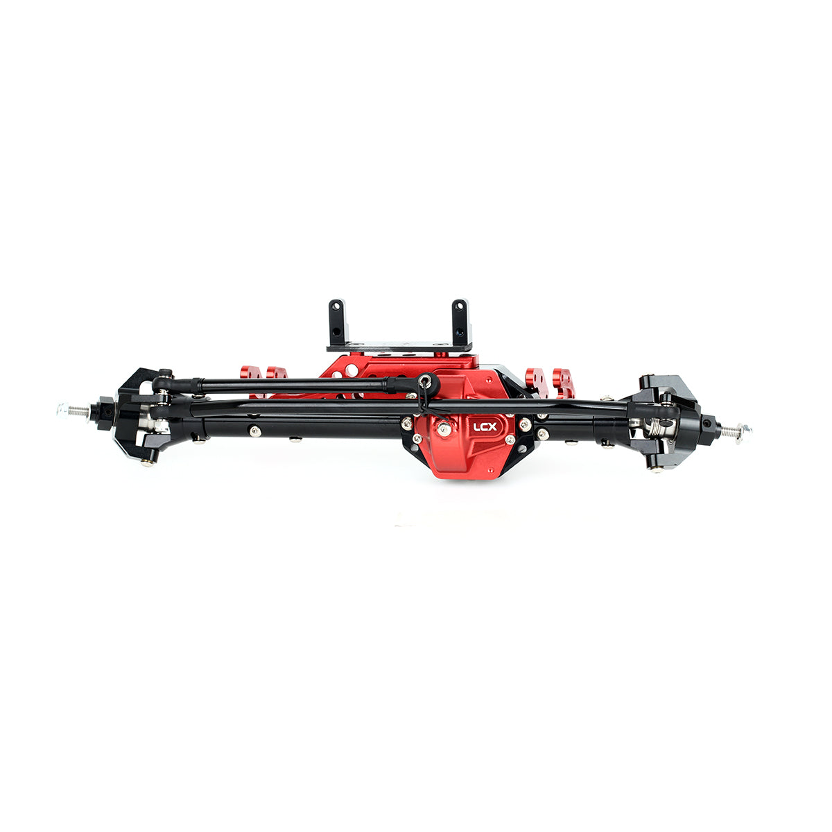 LCX Racing 1/10 RC Car CNC Aluminum AR60 OCP Front Axle Complete Set for Axial Wraith RR10 Bomber Upgrades Parts Accessories