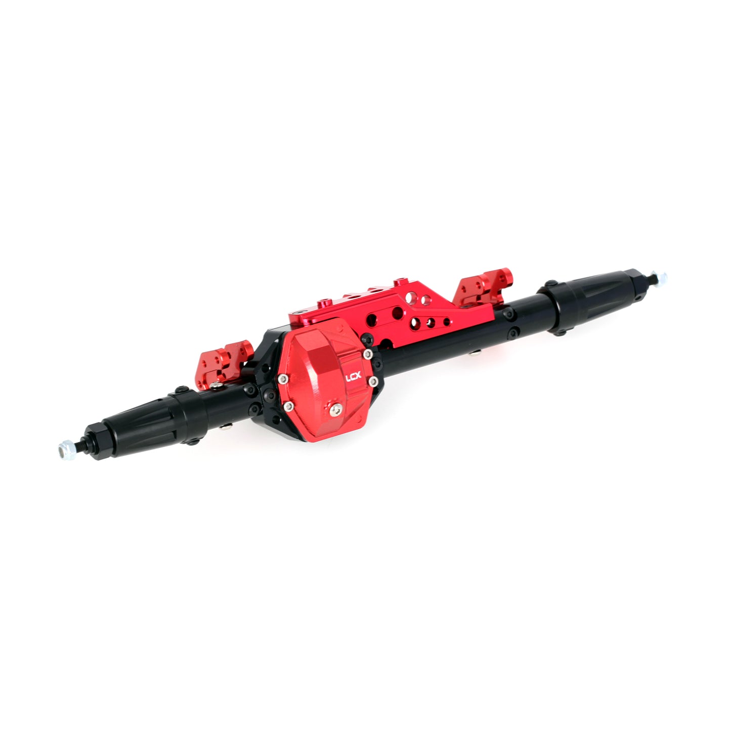 LCX Racing 1/10 RC Car CNC Aluminum AR60 OCP Rear Axle Complete Set for Axial Wraith RR10 Bomber Upgrades Parts Accessories