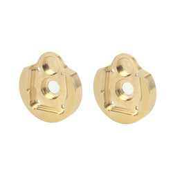 LCX Racing 1/10 RC Crawler Brass AR45P Currie F9 Portal Axle Caps Cover for Axial UTB10 SCX10 PRO SCX10 III Upgrades Accessories