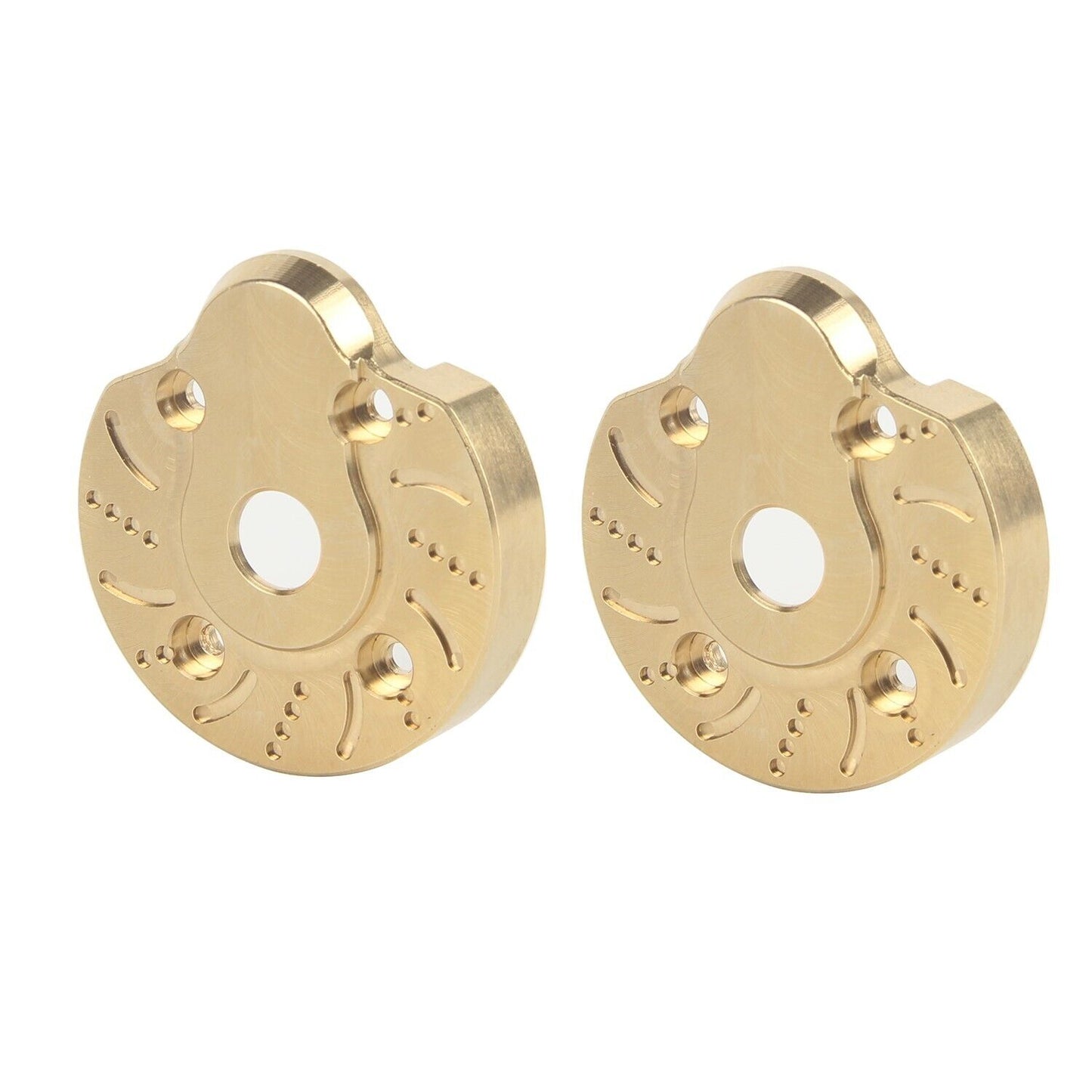LCX Racing 1/10 RC Crawler Brass AR45P Currie F9 Portal Axle Caps Cover for Axial UTB10 SCX10 PRO SCX10 III Upgrades Accessories