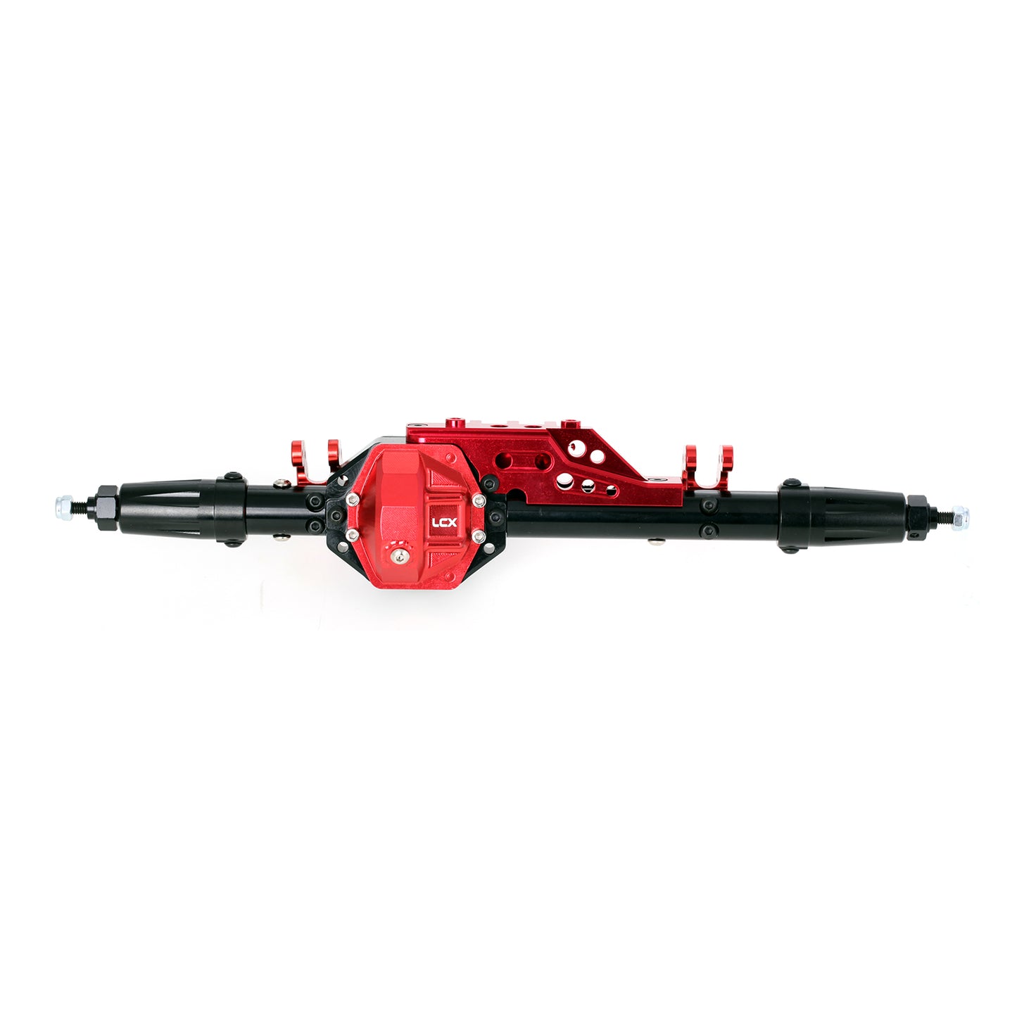 LCX Racing 1/10 RC Car CNC Aluminum AR60 OCP Rear Axle Complete Set for Axial Wraith RR10 Bomber Upgrades Parts Accessories