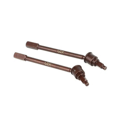 LCX Racing 1/18 RC Car Hard Steel Front Axle Universal Drive Shaft for Axial UTB18 Upgrades Parts Accessories