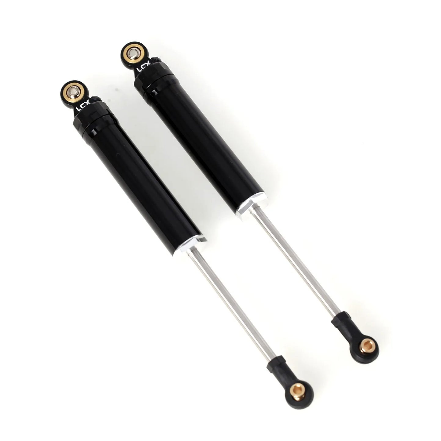 LCX Racing 1/8 RC Crawler Suspension Shock Set Damper 130mm 145mm 2PCS for Axial AXP8 Gilamon Upgrades Parts Accessories