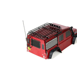LCX Racing 1/10 RC Crawler Car Metal Luggage Tray Roof Rack for Traxxas TRX4 Upgrades Parts Accessories