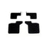 LCX Racing 1/10 RC Crawler Front Rear Mud Flaps Rubber Fender Upgrades Parts Accessories for Traxxas TRX4