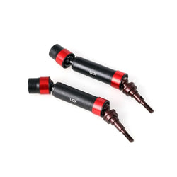 LCX Racing 1/10 RC Truck Hard Steel Universal Rear Slider Driveshaft CVD Upgrades Parts Accessories for Arrma Fury 2WD 223S