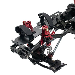 LCX Racing 1/10 RC Crawler Car Aluminum Battery Tray for Axial SCX10 II 90046 90047 Upgrades Parts Accessories