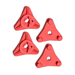 LCX Racing 1/10 RC Truck Car Aluminum Wheel Hub Mount Wheel Hex for Tamiya Hotshot II The Bigwig 2017 Upgrades Parts Accessories