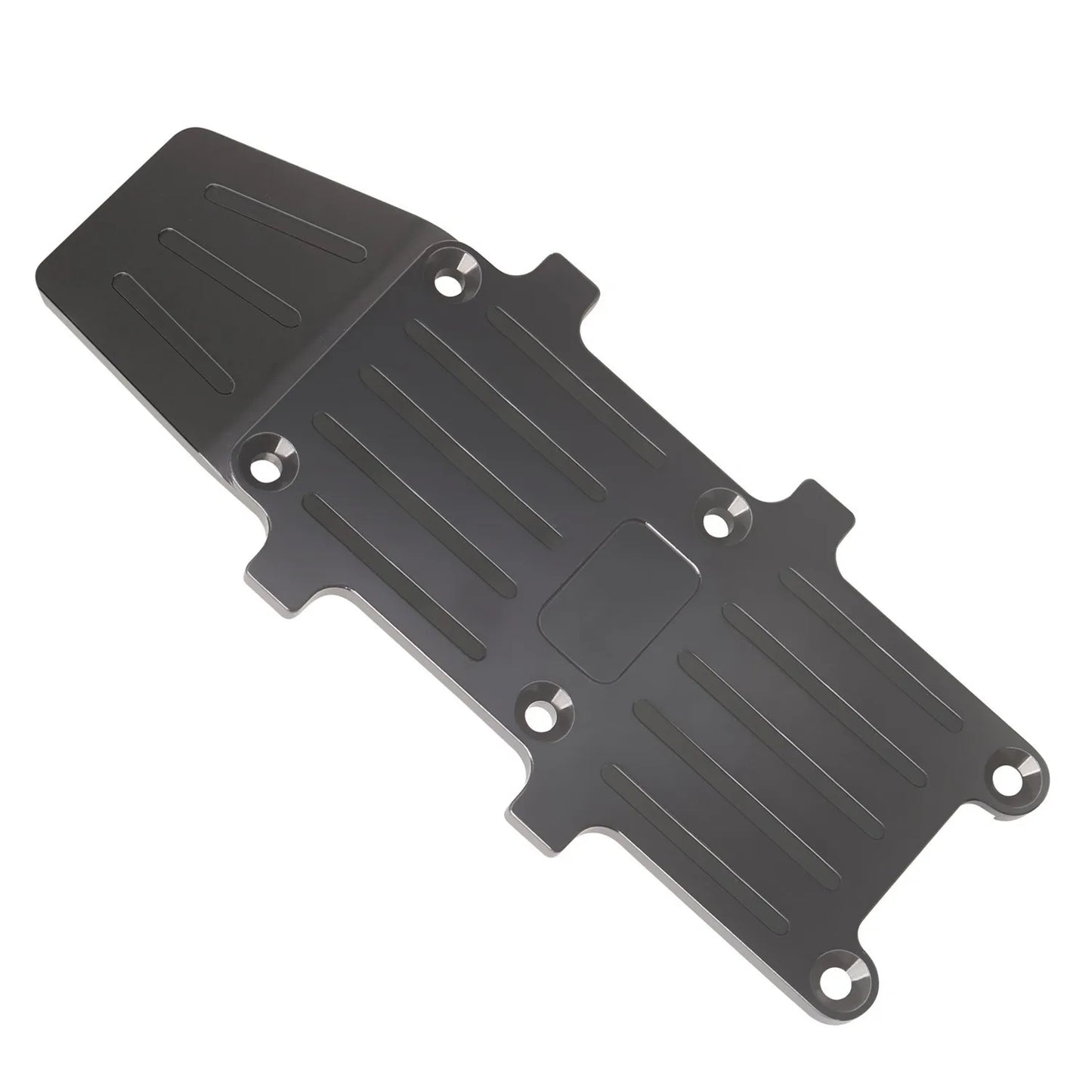 LCX Racing 1/10 RC Truck Aluminum Rear Skid Plate Underguard for Tamiya Hornet EVO Grasshopper Upgrades Parts Accessories