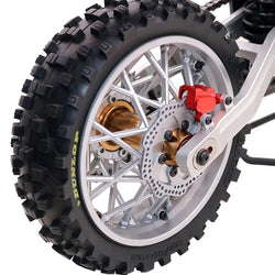 LCX Racing 1/4 RC Motorcycle Aluminum Rear Hub Wheel Mount for Losi Promoto-MX Upgrades Parts Accessories