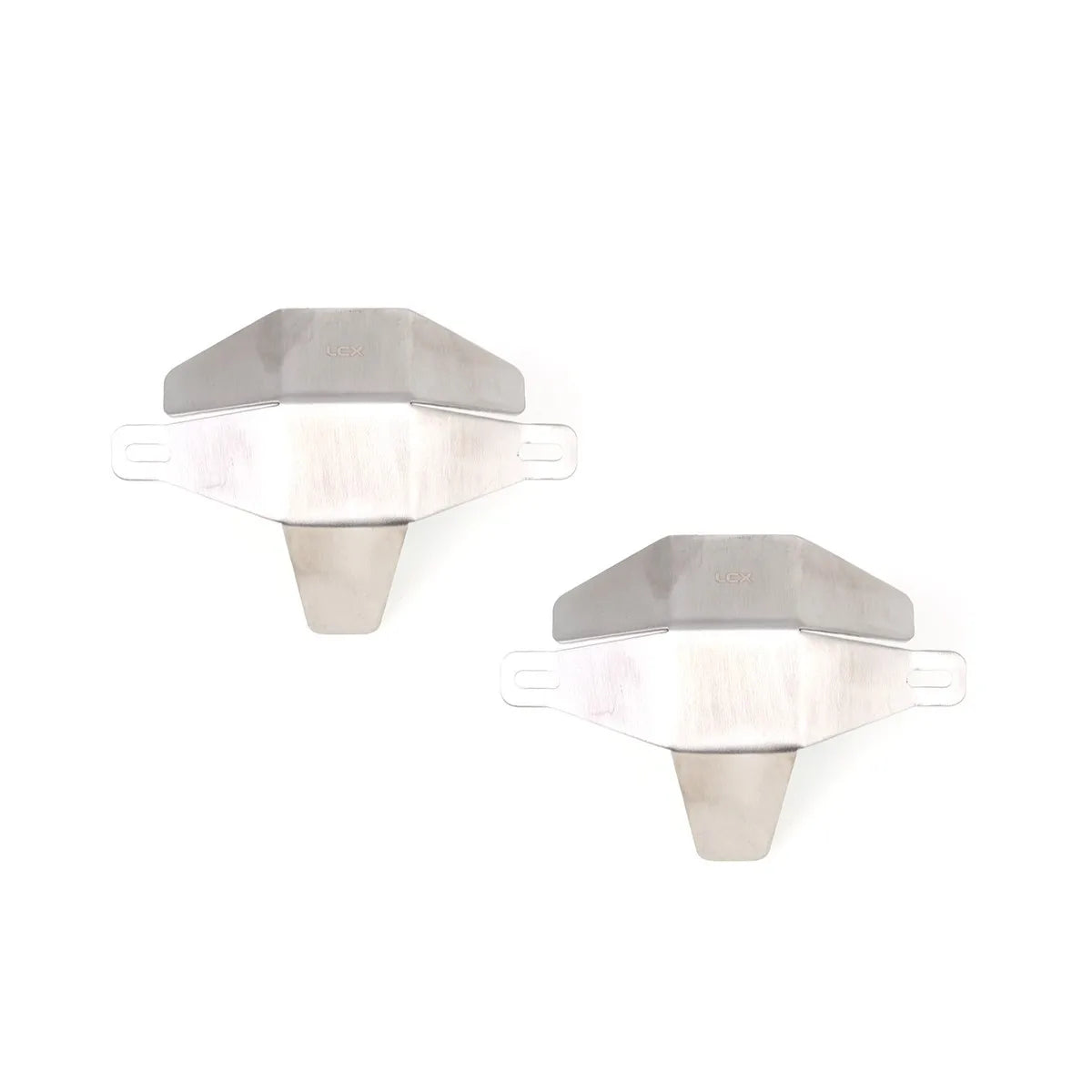 LCX Racing 1/8 RC Crawler Stainless Steel Front Rear Axle Guard Chassis Armor for Axial AXP8 Gilamon Upgrades Parts Accessories