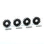 LCX Racing 1/10 RC Crawler Car Aluminum AR44 Axle Portal Axle Gear Set for Axial SCX10 II 90046 90047 Upgrades Parts Accessories