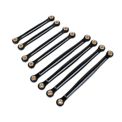 LCX Racing 1/18 RC Crawler Car CNC Aluminum Suspension Link Set for Traxxas TRX4M Upgrades Parts Accessories