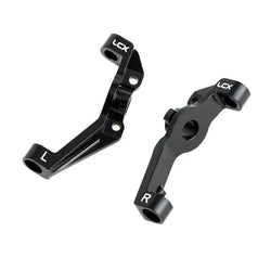 LCX Racing 1/18 RC Truck CNC Aluminum Front Axle Components C Hub Set for Axial UTB18 Capra Upgrades Parts Accessories