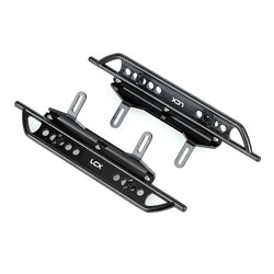 LCX Racing 1/10 RC Crawler Aluminum Rock Sliders Side Step Running Board for Redcat Gen8 Scout II Upgrades Parts Accessories