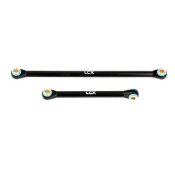 LCX Racing 1/18 RC Truck Car Aluminum Front Axle Steering Link for Axial UTB18 Capra Upgrades Parts Accessories