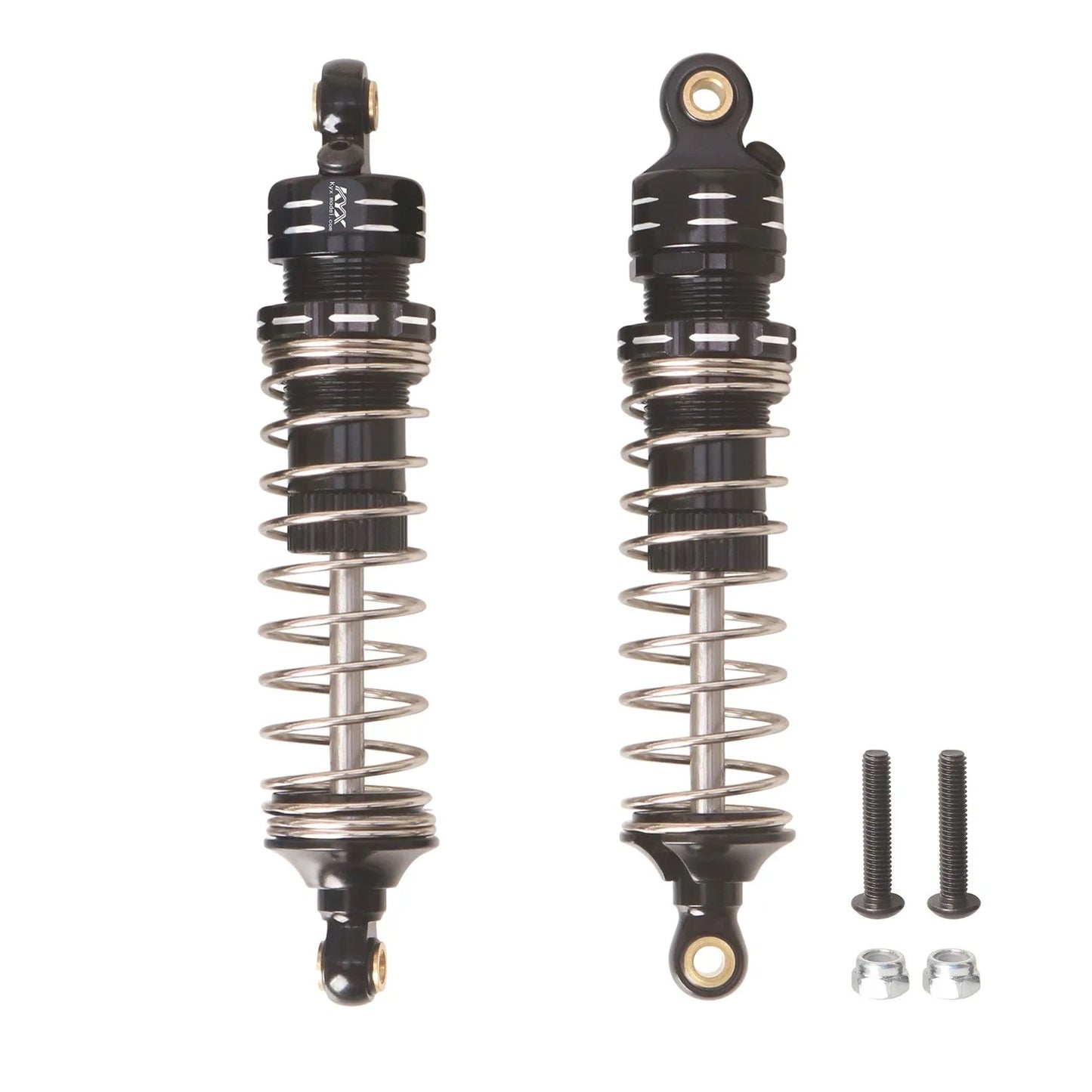 LCX Racing 1/10 RC Truck Aluminum Front Rear Shock Set Damper for Tamiya The Bigwig 2017 Upgrades Parts Accessories