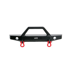 LCX Racing 1/18 RC Crawler CNC Aluminum Front Bumper for Traxxas TRX4M F150 K10 Upgrades Parts Accessories
