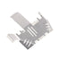 LCX Racing 1/10 RC Crawler Stainless Steel Skid Plate Guard Chassis Armor for Traxxas TRX4 TRX6 Upgrades Parts Accessories