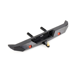 LCX Racing 1/10 RC Crawler Aluminum Rear Bumper for Traxxas TRX4 Axial SCX10 II III D90 Upgrades Parts Accessories