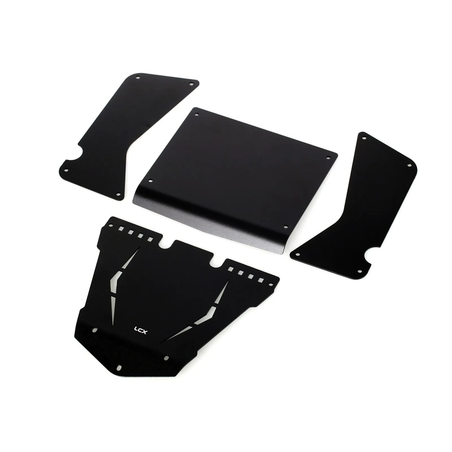 LCX Racing 1/8 RC Crawler Aluminum Roll Cage Body Panel Plate for Axial AXP8 Gilamon Upgrades Parts Accessories