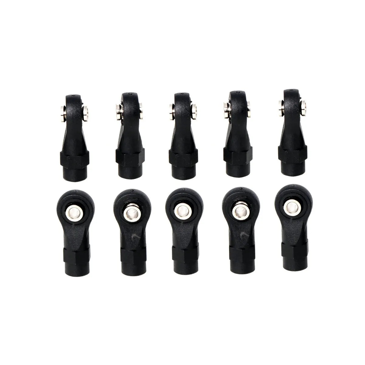 LCX Racing 1/10 RC Crawler Nylon Rod Ends M4 Ball Joint for TRX4 TRX6 SCX10 II III PRO UTB10 Capra RBX10 AXP8 Upgrades Parts