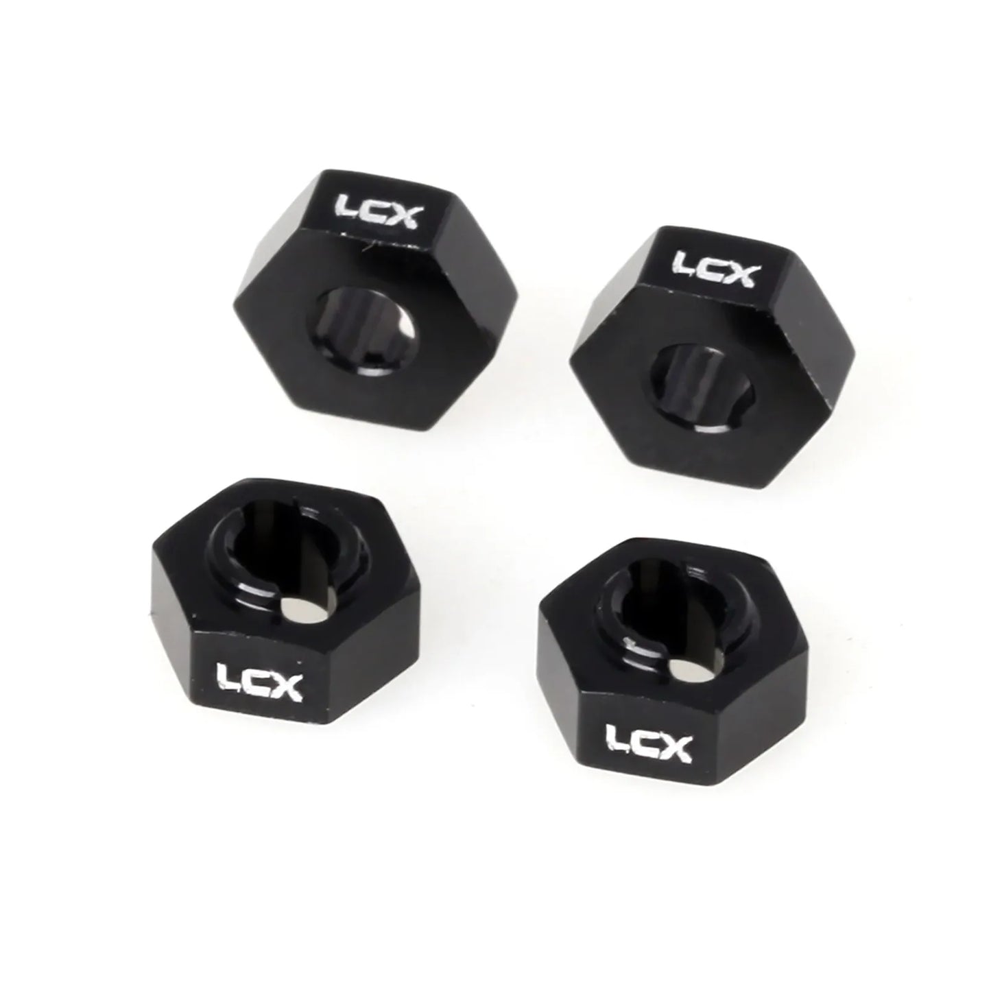 LCX Racing RC Car CNC Aluminum Wheel Hex Set Wheel Adapter for 1/24 1/28 Losi  Micro-B Micro-T Upgrades Parts Accessories