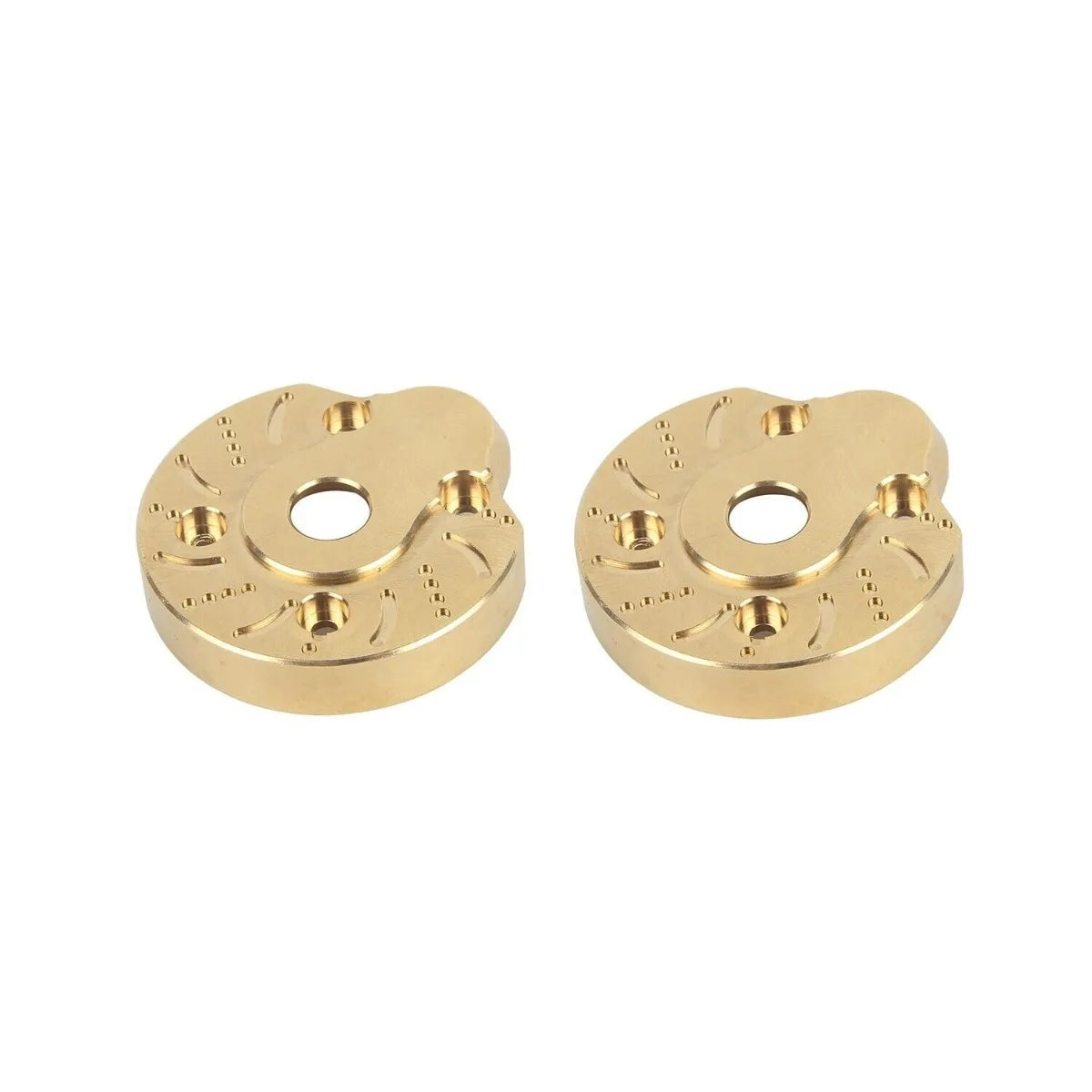 LCX Racing 1/10 RC Crawler Brass AR45P Currie F9 Portal Axle Caps Cover for Axial UTB10 SCX10 PRO SCX10 III Upgrades Accessories