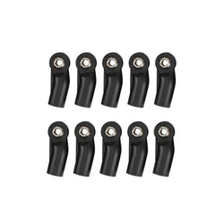 LCX Racing 1/10 RC Crawler Nylon Rod Ends Set 10pcs M4 Upgrades Parts Accessories for Traxxas TRX4 TRX6 Axial SCX10 II III PRO
