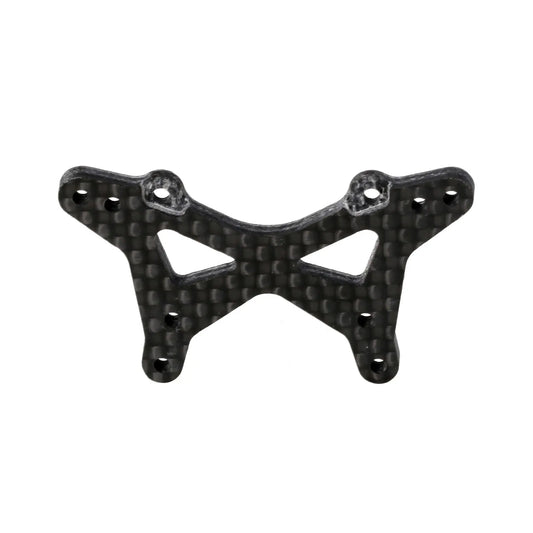 LCX Racing RC Car Carbon Fiber Front Shock Tower Shock Mount for 1/18 Losi Mini-T 2.0 Upgrades Parts Accessories
