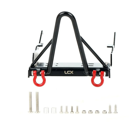 LCX Racing 1/10 RC Crawler Metal Front Bumper for Axial UTB10 Capra  Upgrades Parts Accessories