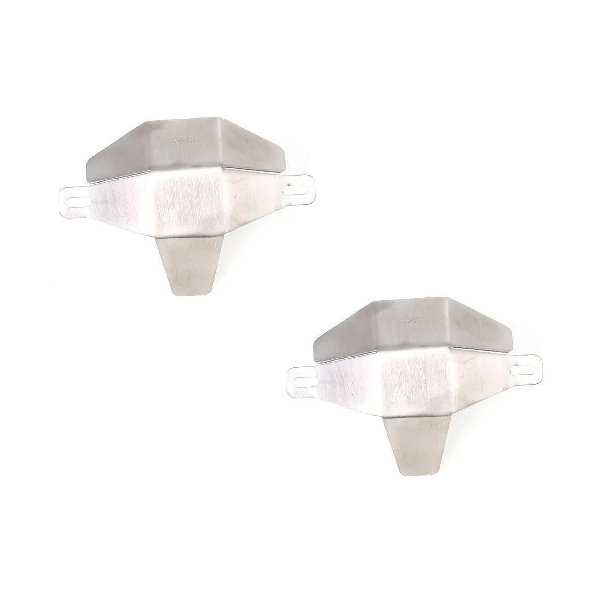 LCX Racing 1/8 RC Crawler Stainless Steel Front Rear Axle Guard Chassis Armor for Axial AXP8 Gilamon Upgrades Parts Accessories