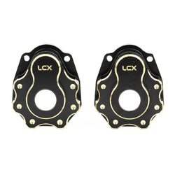 LCX Racing 1/10 RC Crawler Axle Brass Portal Drive Housing Outer Counter Weight for Traxxas TRX4 TRX6 Upgrades Parts Accessories