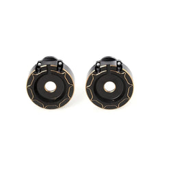 LCX Racing 1/10 RC Crawler Brass Portal Drive Housing Outer Counter Weighs for Traxxas TRX4 TRX6 Upgrades Parts Accessories