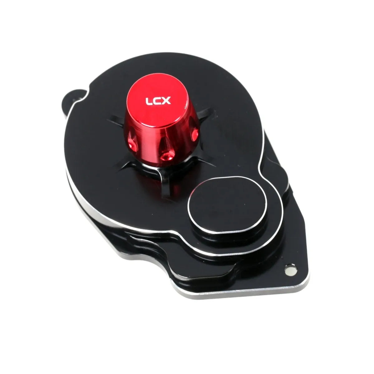 LCX Racing 1/10 RC Crawler Aluminum Transmission Housing Gearbox Cover for LOSI 1/10 22S Sprint Upgrades Parts Accessories