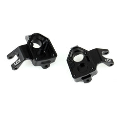 LCX Racing 1/18 RC Crawler CNC Aluminum Front Axle Steering Knuckle Set for Axial UTB18 Upgrades Parts Accessories
