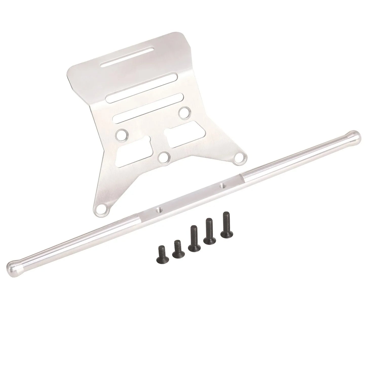 LCX Racing 1/10 RC Truck Aluminum Front Bumper Guard for Tamiya Hornet EVO Grasshopper Upgrades Parts Accessories