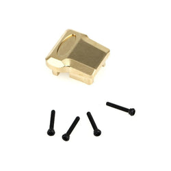 LCX Racing 1/18 RC Crawler CNC Brass Axle Differential Cover for Traxxas TRX4M Upgrades Parts Accessories