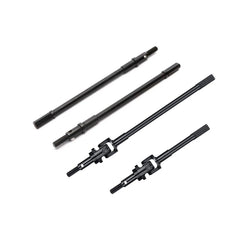 LCX Racing 1/6 RC Crawler Hard Steel AR90 Front Rear Axle CVD Drive Shaft Upgrades Parts Accessories for Axial SCX6