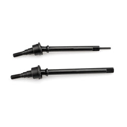 LCX Racing 1/10 RC Truck Hard Steel Front Axle Universal CVD Drive Shafts for RC Crawler Tamiya CC-02 Upgrades Parts Accessories