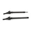 LCX Racing 1/10 RC Truck Hard Steel Front Axle Universal CVD Drive Shafts for RC Crawler Tamiya CC-02 Upgrades Parts Accessories