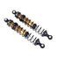 LCX Racing 1/10 RC Crawler 100mm 2pcs Shock Absorber Suspension Damper for TRX4 TRX6 SCX10 II III PRO UTB10 Gen8 Gen9 Upgrades