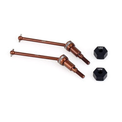 LCX Racing RC Crawler Hard Steel Front Rear Drive Shaft for 1/14 1/18 Arrma Granite Typhon Grom Upgrades Parts Accessories