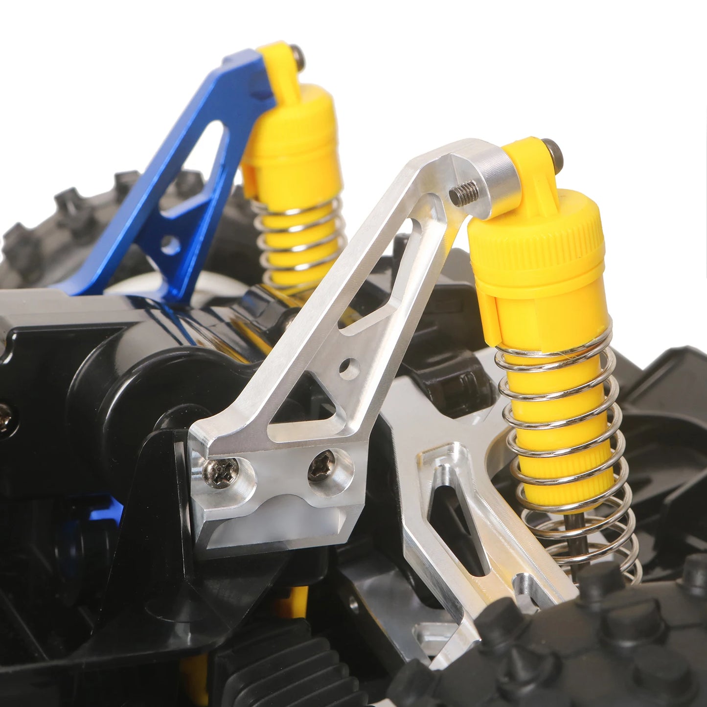 LCX Racing 1/10 RC Truck Aluminum Front Shock Tower Damper Stay for Tamiya The Bigwig 2017 Upgrades Parts Accessories