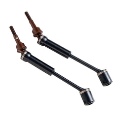LCX Racing 1/10 RC Truck Hard Steel Front Rear Outer Drive Shafts for Traxxas Maxx WideMaxx Upgrades Parts Accessories
