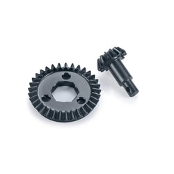 LCX Racing 1/18 RC Crawler Hard Steel F9 Front Rear Axle Differential Gear for Axial UTB18 Capra Upgrades Parts Accessories