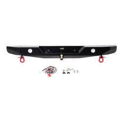LCX Racing 1/6 RC Crawler CNC Aluminum Rear Bumper for Axial SCX6 Upgrades Parts Accessories
