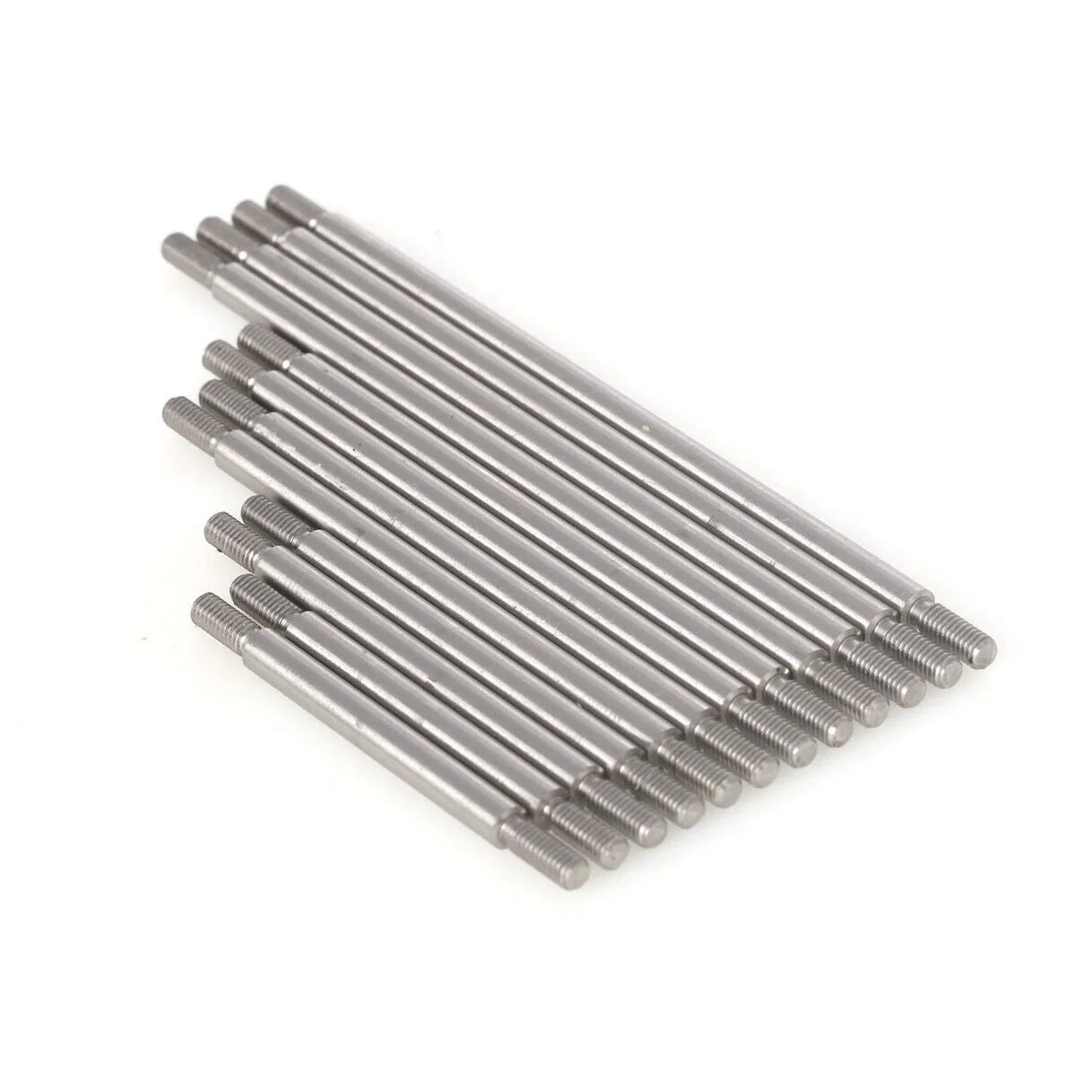 LCX Racing 1/10 RC Crawler Stainless Steel Complete Suspension Link 12pcs for Traxxas TRX6 Upgrades Parts Accessories